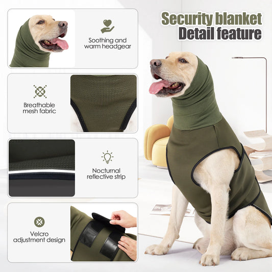 Dog anxiety vest calming jacket for thunder and fireworks - Paw Daily Store