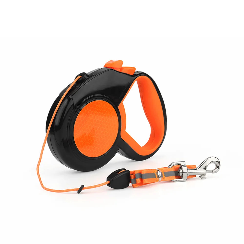 Retractable dog leash color options