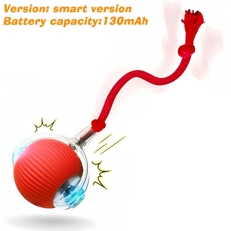 Cat ball toy USB charging cable included