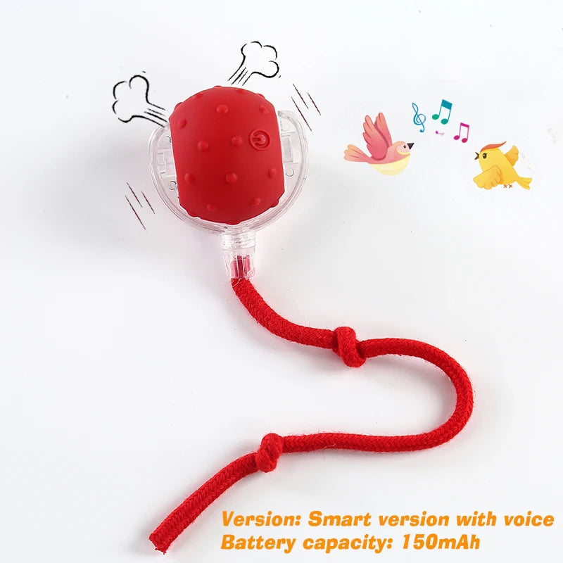 Cat ball toy smart rolling sensor technology